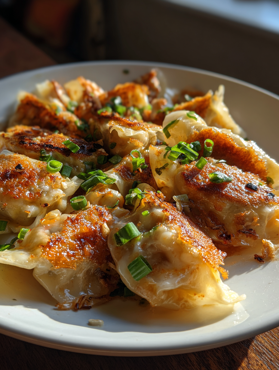 Smashed Gyoza Recipe Viral TikTok Dinner