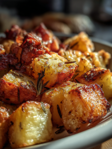 Smoky Seasoned Crispy Potato Cubes