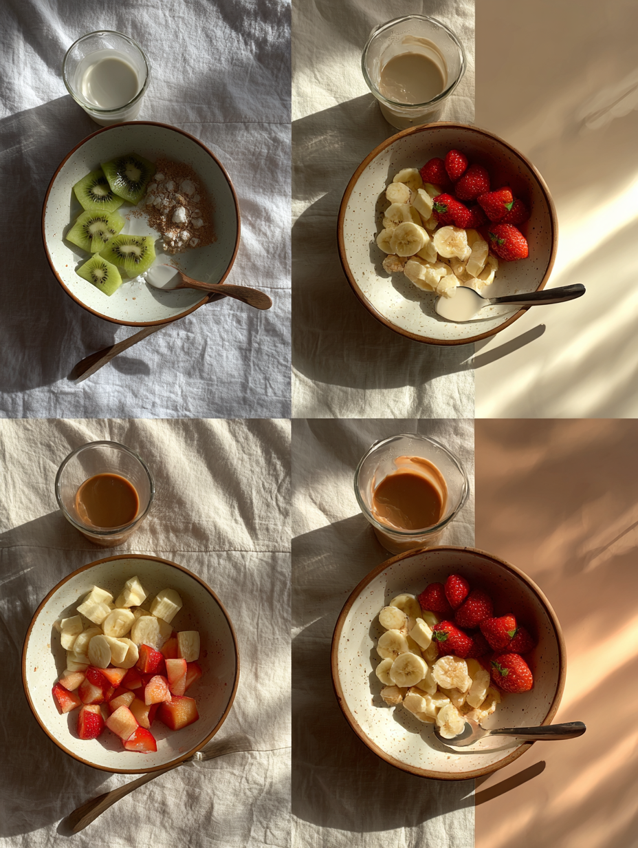 Steps for Indulge in the Vibrant Flavors of Kiwi A Refreshing Kiwi Smo