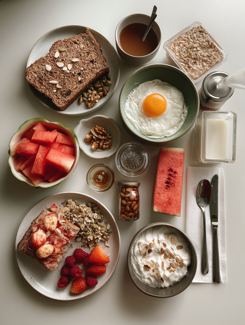 Ingredients for Refreshing Watermelon Smoothie Recipe to Beat the Summer Hea