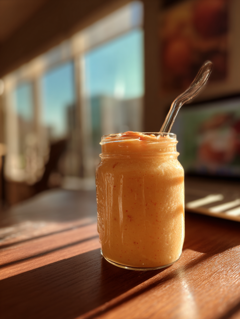 Peach Strawberry Smoothie Recipe Sweet Fruit Drink