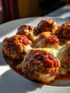 Ricotta Parmesan Meatballs Recipe Juicy Italian Dinner