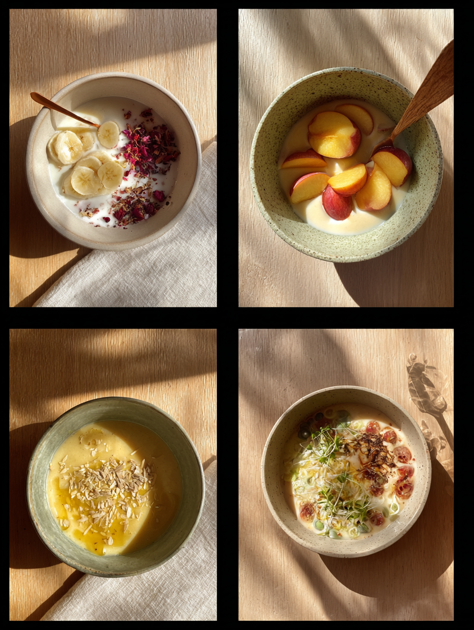 Steps for Peach Smoothie Recipe Healthy Breakfast Drink