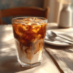 Blueberry Dirty Soda Recipe Sweet Cream Drink