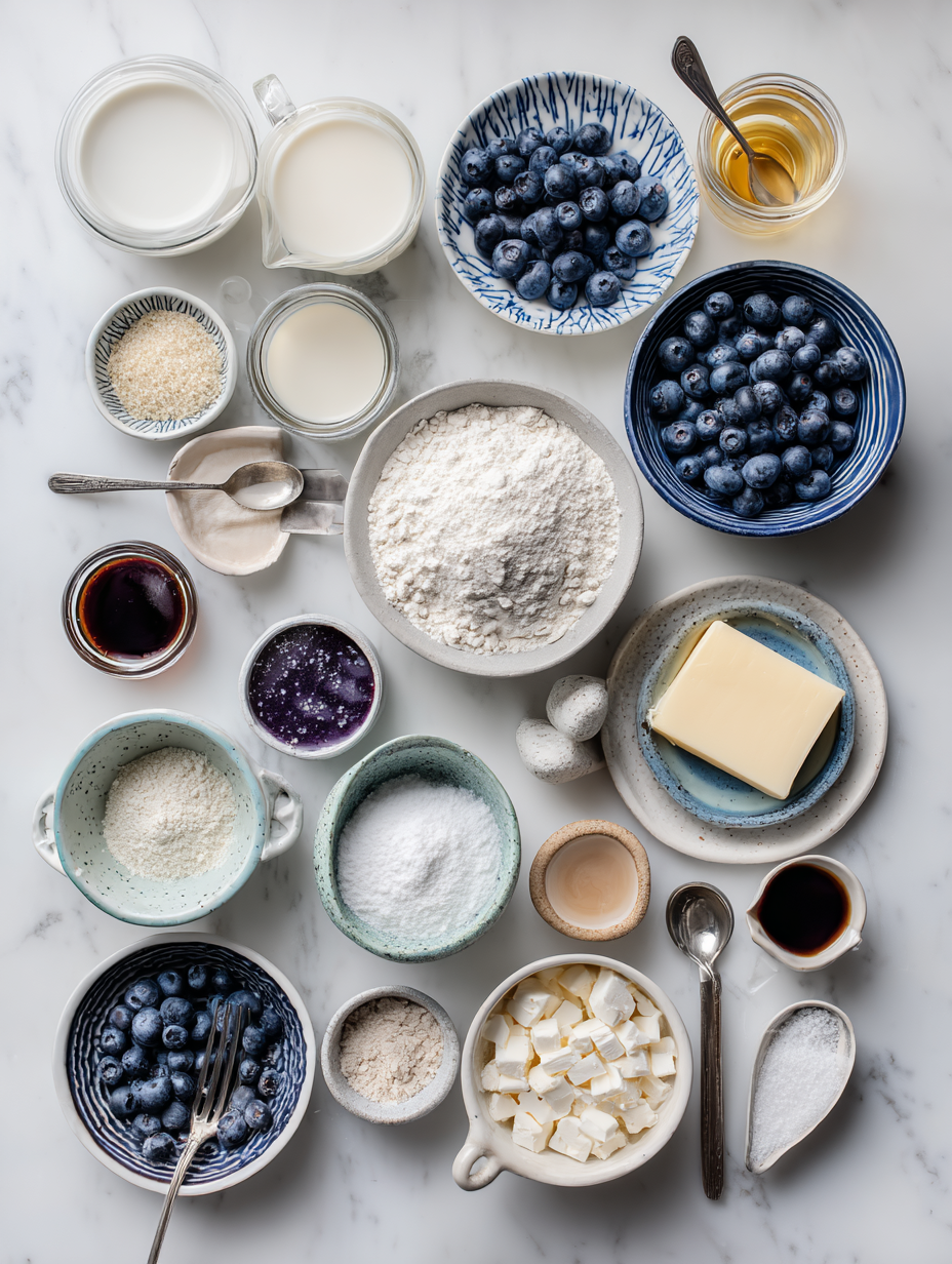 Ingredients for Blueberry Bliss Smoothie A Refreshing Burst of Flavor