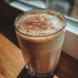 Strawberry Matcha Latte Recipe Layered Pink Green Drink