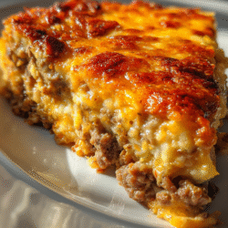 Savory Low Carb Philly Cheesesteak Casserole Protein Packed
