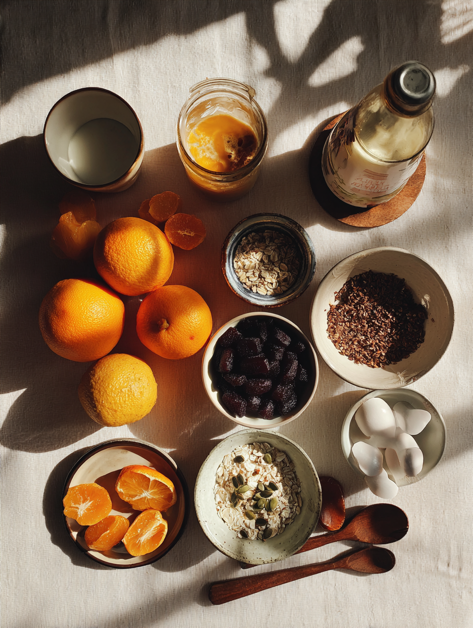 Ingredients for Sleepy Girl Gummies Recipe Tart Cherry Magnesium Dessert