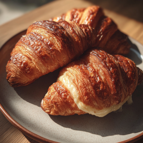 Pistachio Cream Croissant Recipe Viral French Pastry