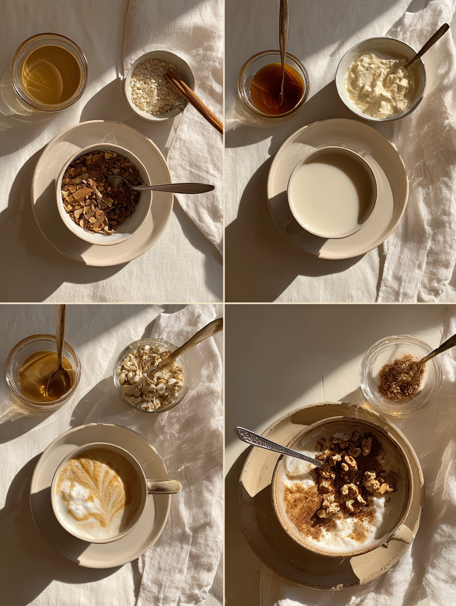 Steps for Cinnamon Dolce Latte Recipe Starbucks Copycat Drink