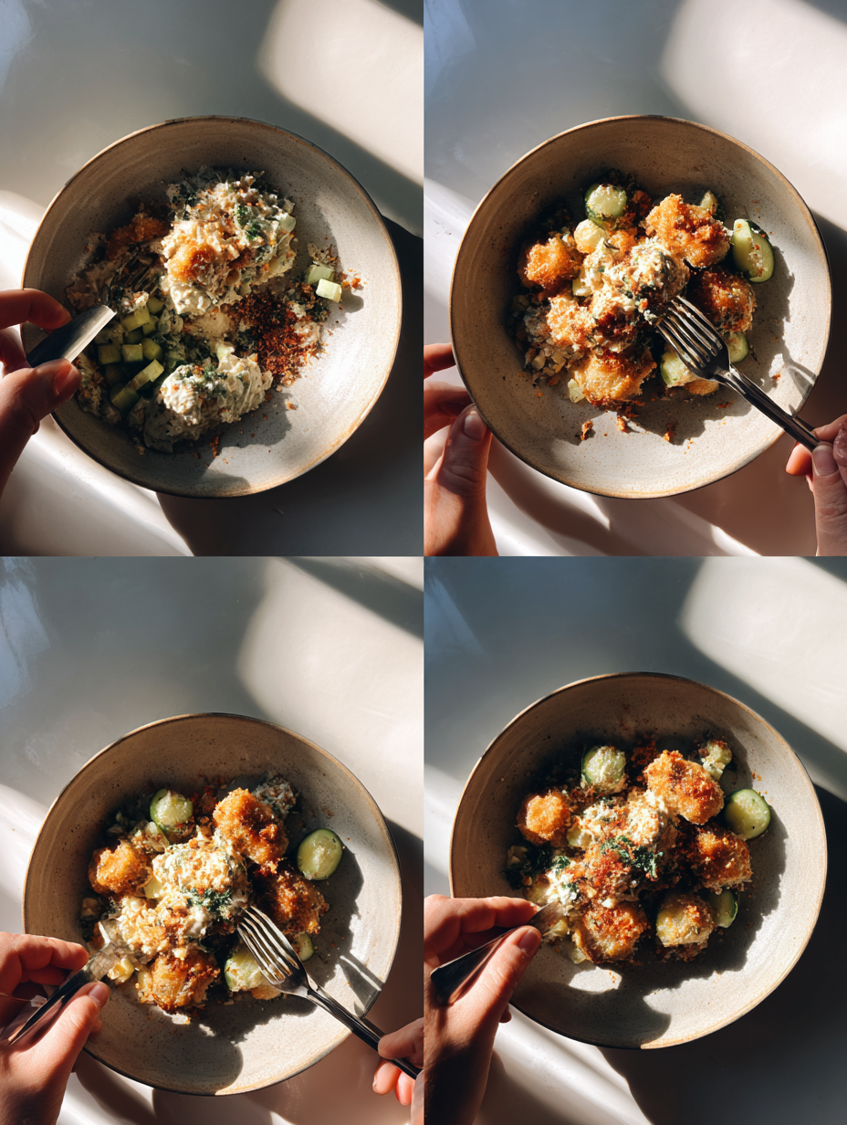 Steps for Cucumber Cream Cheese Bites Recipe Healthy Party Appetizer