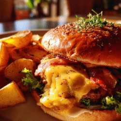 Smash Burger Bowl Low-Carb High Protein Delight