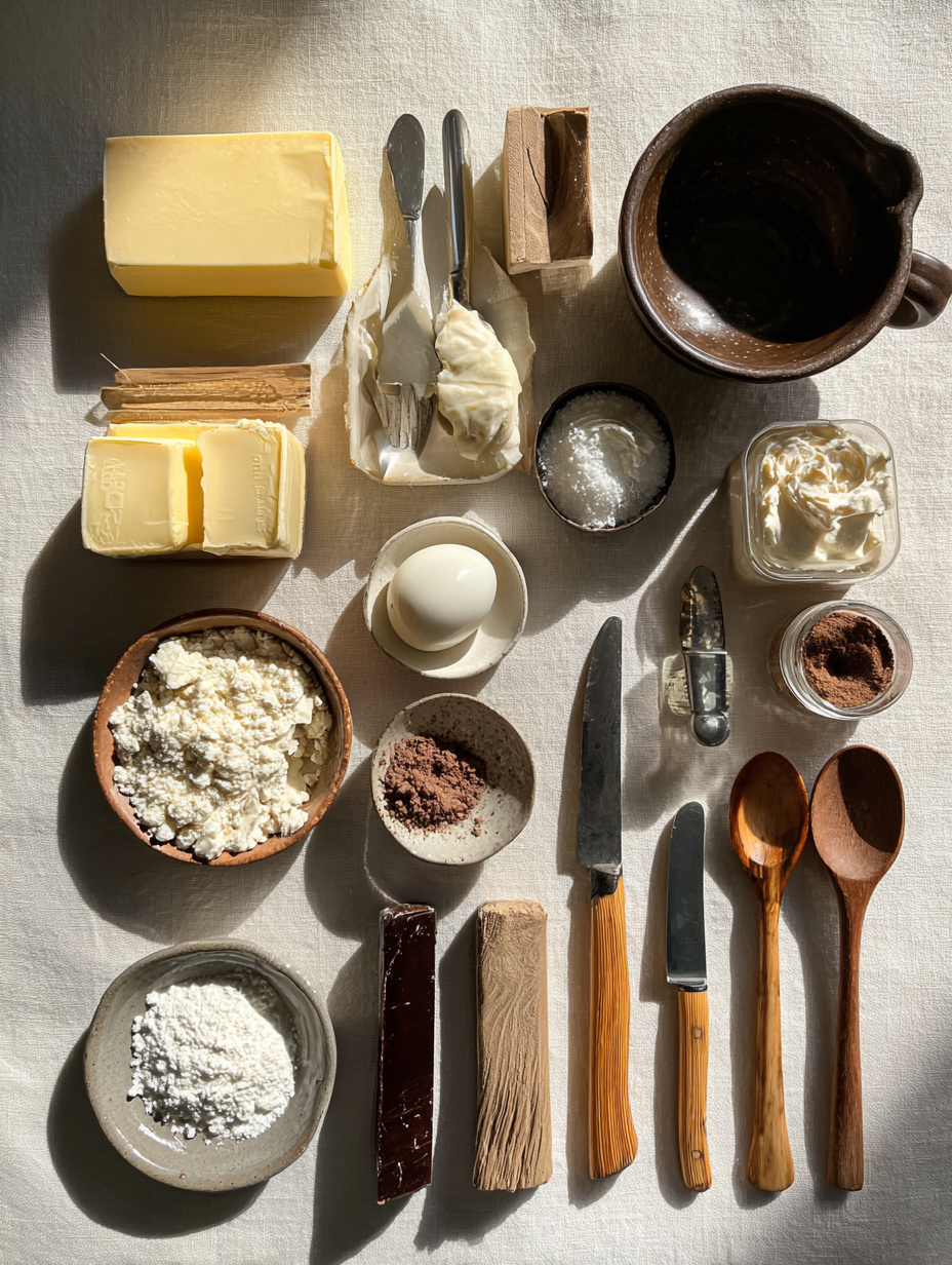Ingredients for Air Fryer Basque Cheesecake Recipe 5 Ingredient Dessert
