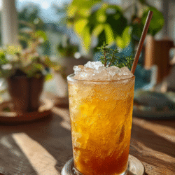 Coconut Lime Cooler Recipe TikTok Viral Mocktail