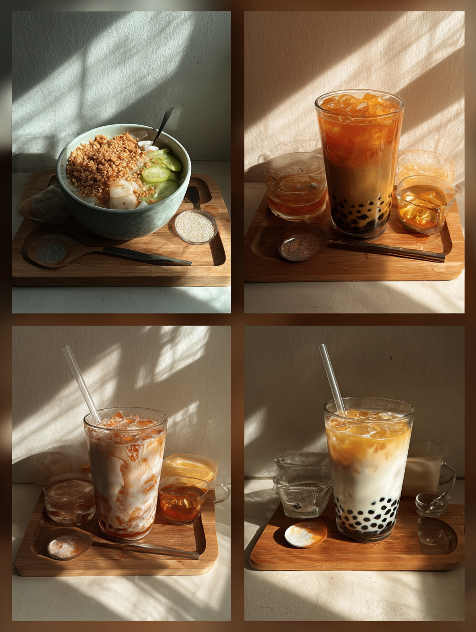 Steps for Brown Sugar Boba Lemonade Recipe Fusion Bubble Drink