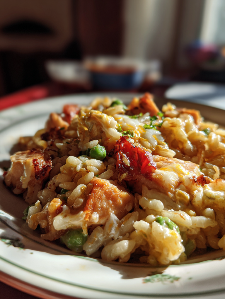 Boursin Chicken Risotto Recipe One Pan Lunch