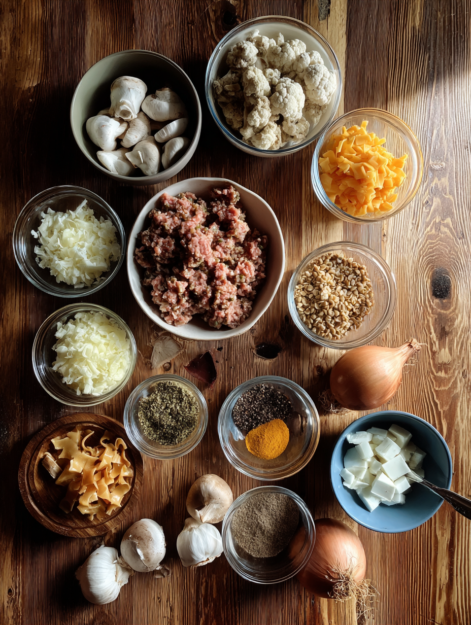 Ingredients for Quick Protein-Packed Tuna Cakes