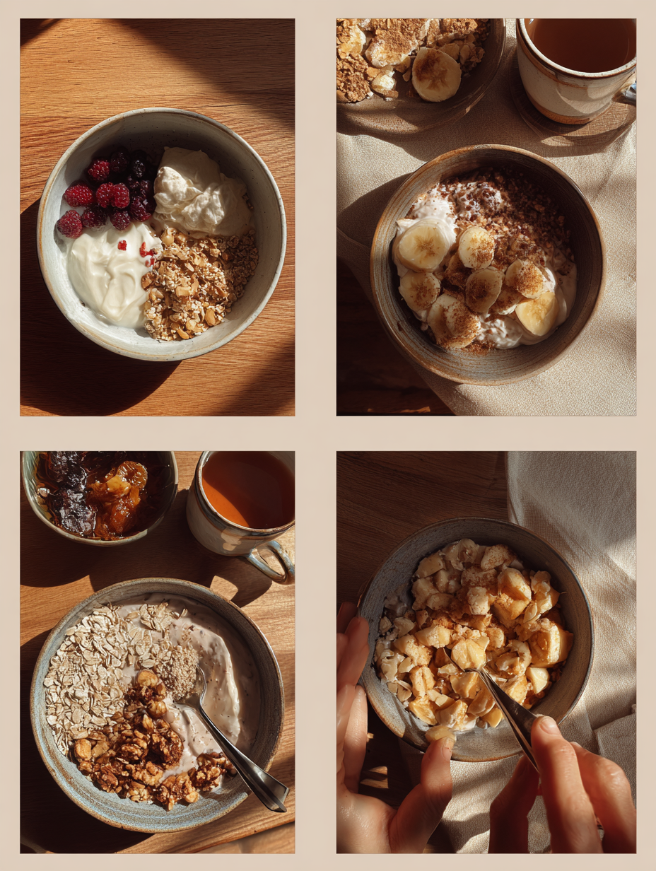 Steps for Nutritious Meal Prep Greek Yogurt Parfaits