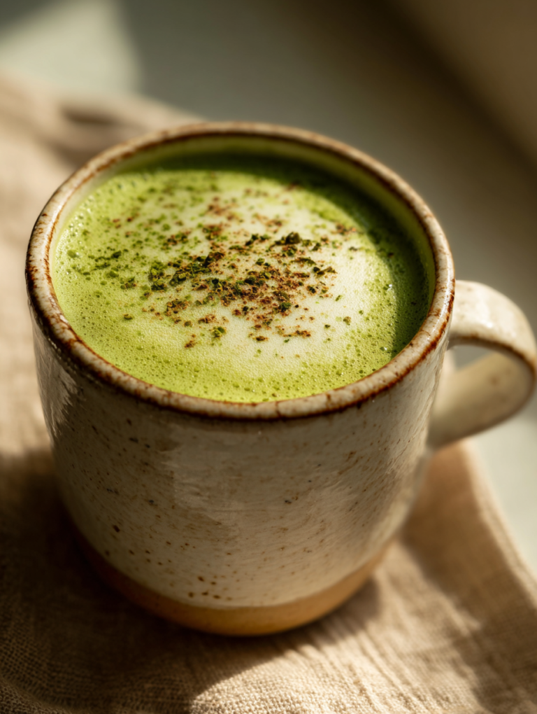 Yuzu Matcha Latte Recipe Citrus Green Tea Drink