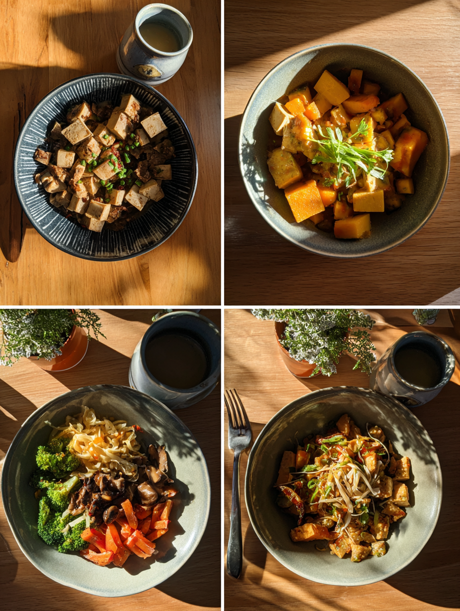 Steps for Nutritious Tofu Sweet Potato Meal Prep