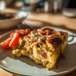 High Protein Alfredo Bake Creamy Comfort Food Delight