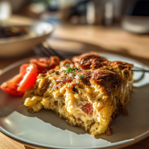 High Protein Alfredo Bake Creamy Comfort Food Delight