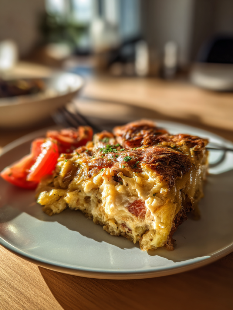 High Protein Alfredo Bake Creamy Comfort Food Delight
