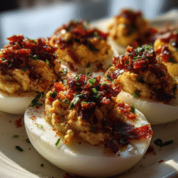 Chili Crisp Deviled Eggs Recipe Spicy Party Appetizer