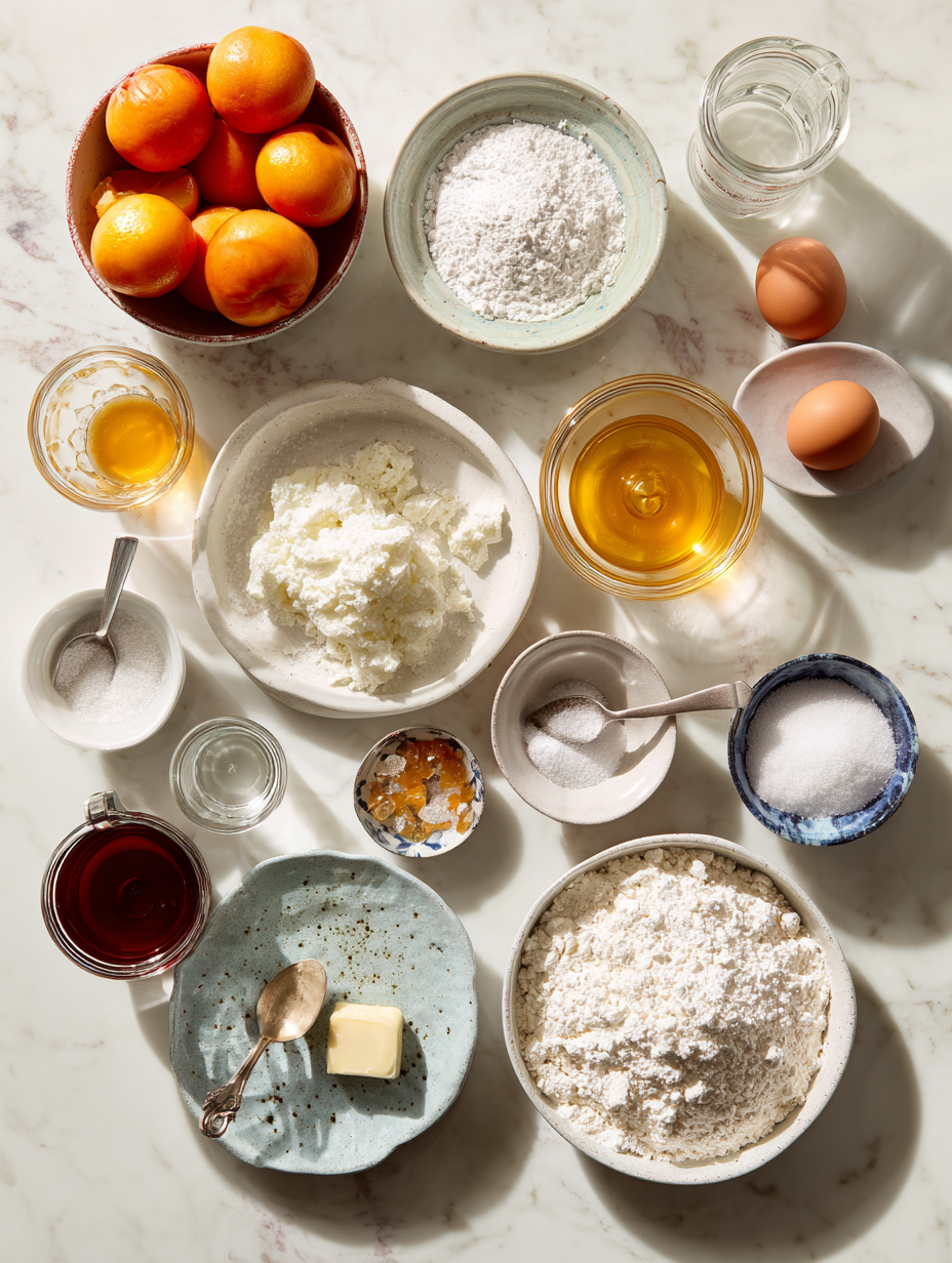 Ingredients for Peach Smoothie Delight A Refreshing Summer Treat