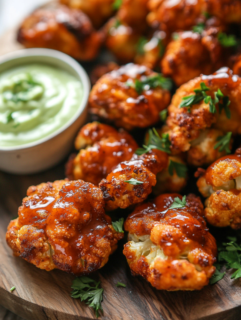 Vegan Cauliflower Wings