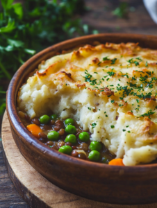Savory Vegan Shepherds Pie