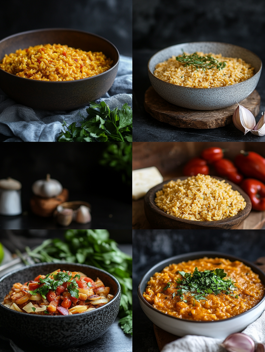 Steps for Vegan Risotto