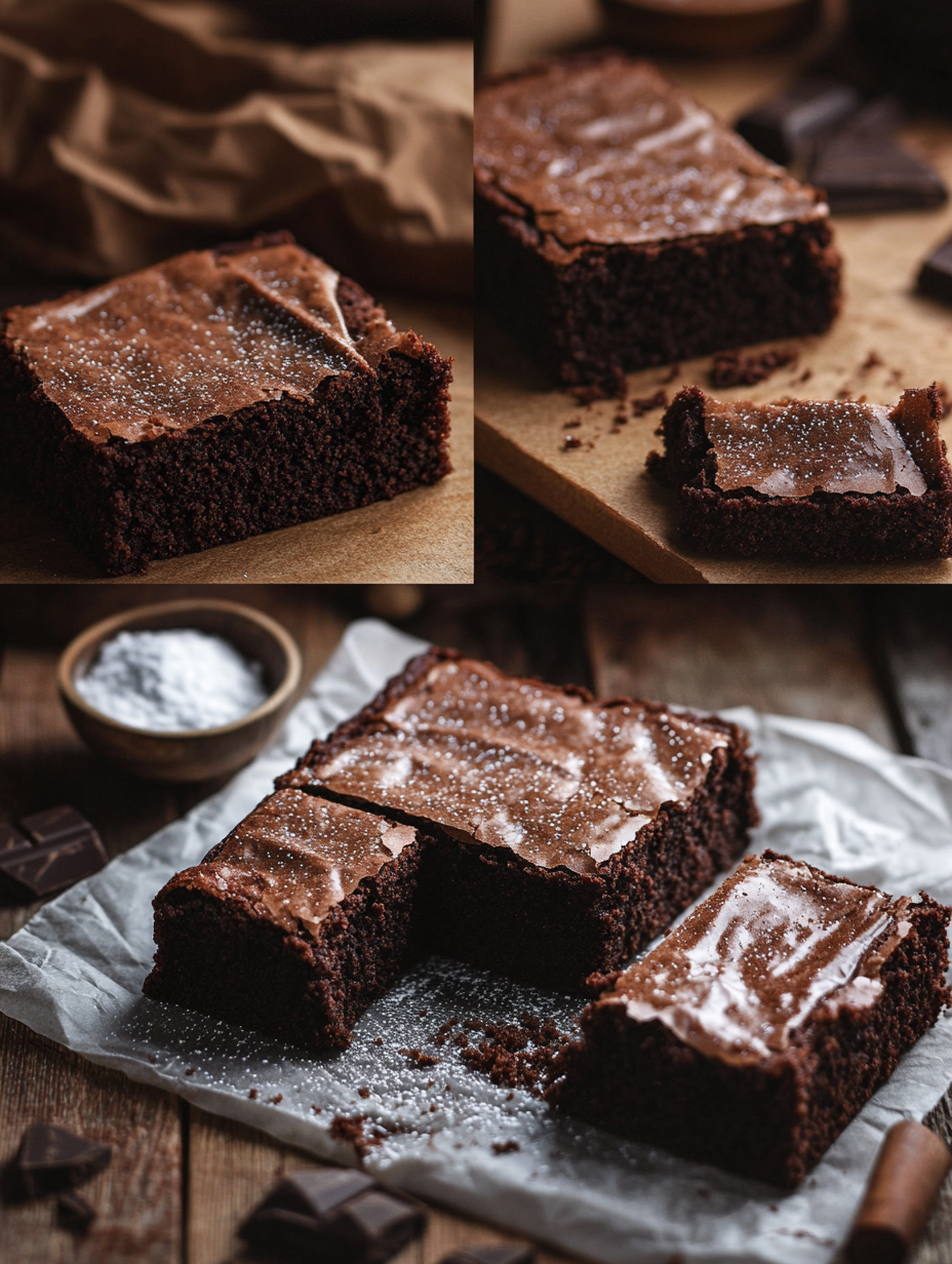Steps for Vegan Chocolate Brownies