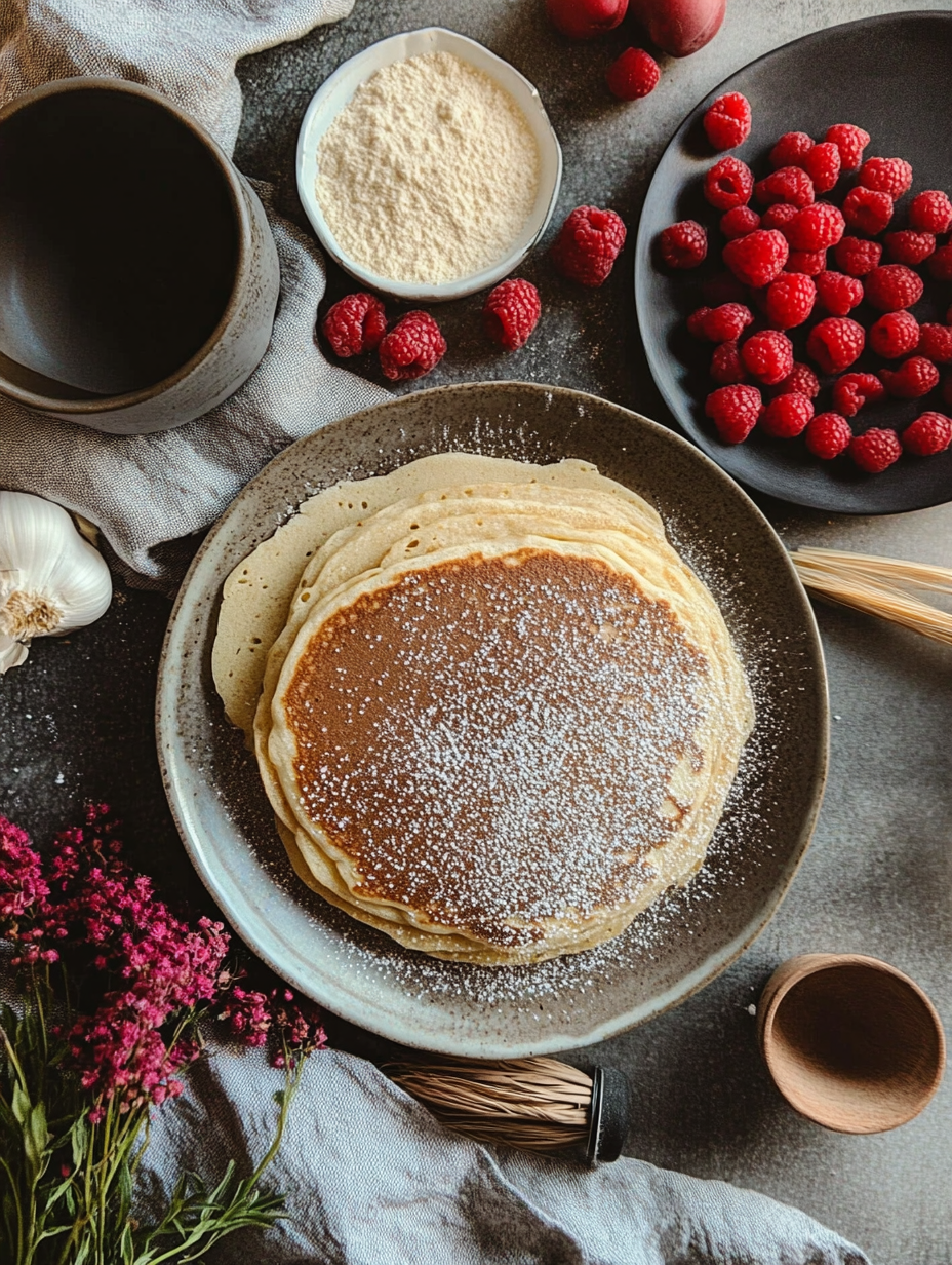Ingredients for Vegan Pancakes