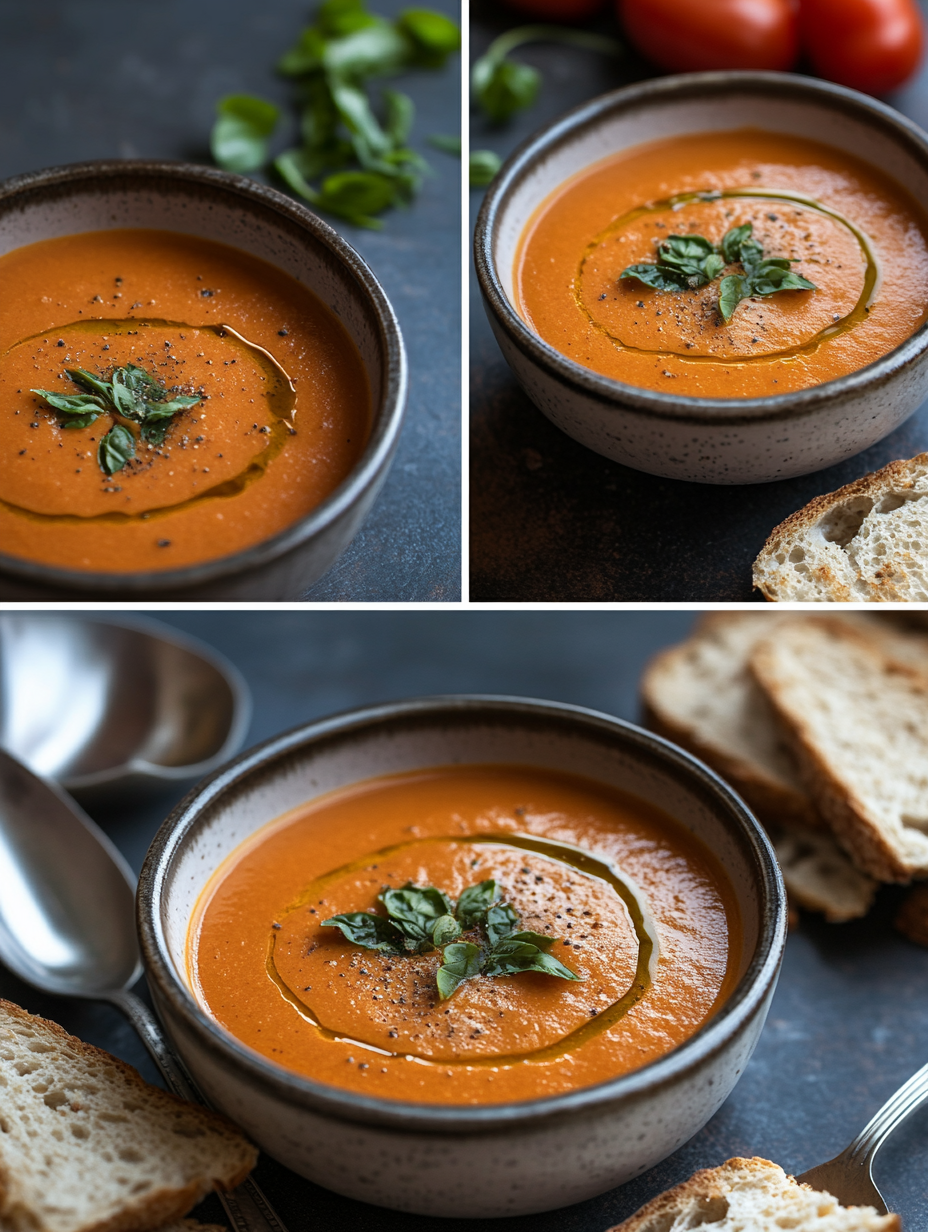 Steps for Vegan Creamy Tomato Soup