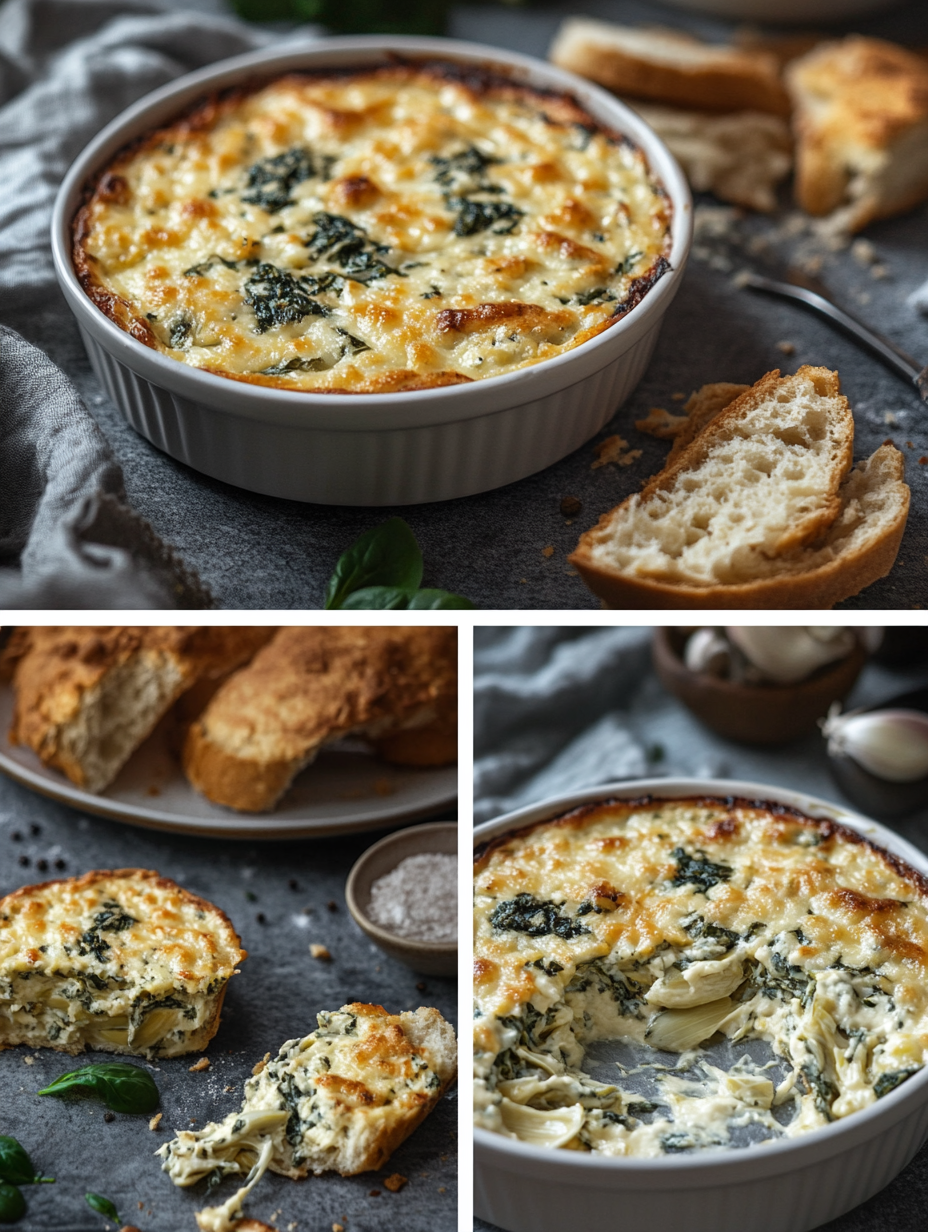 Steps for Vegan Spinach Artichoke Dip