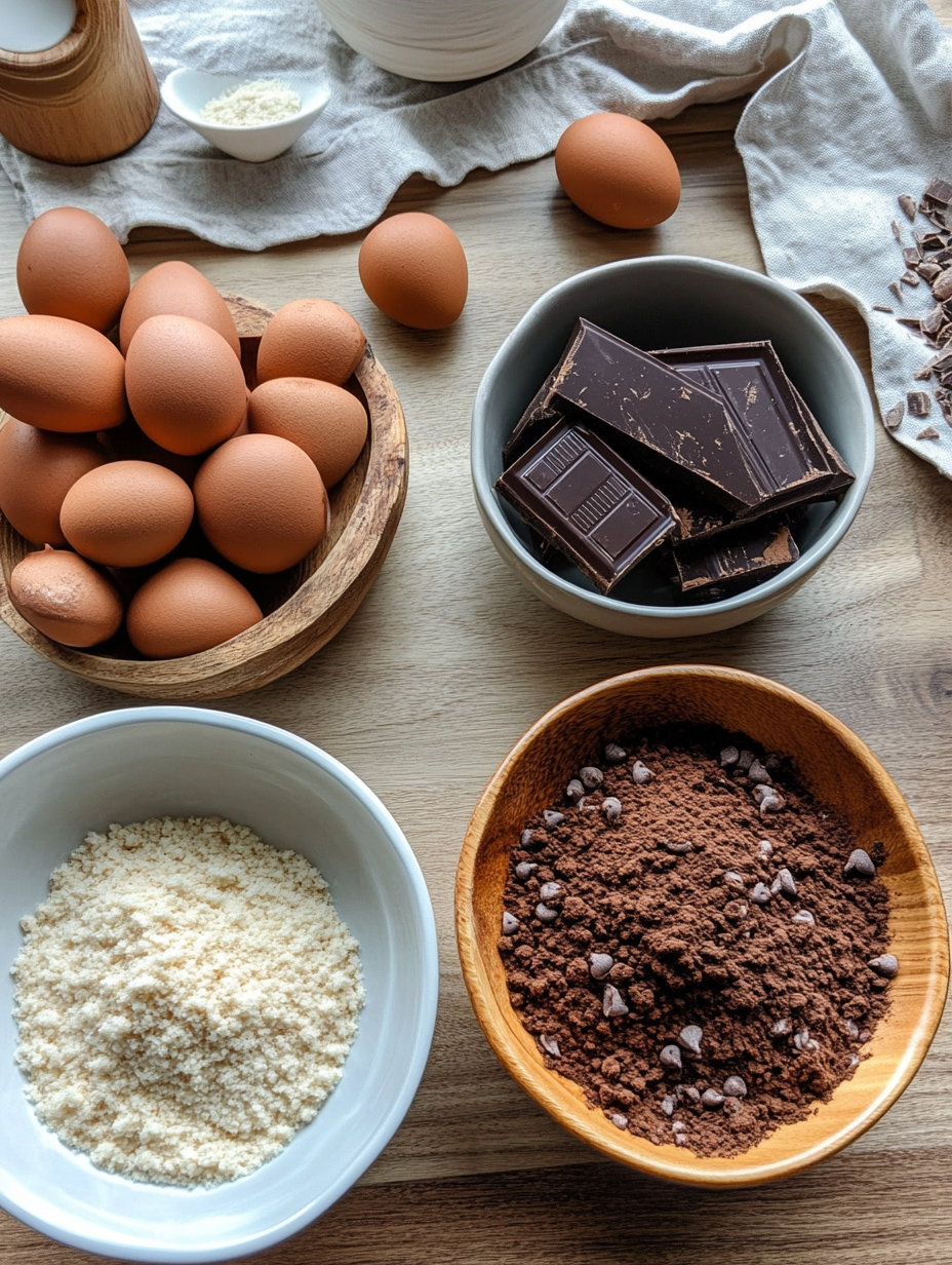 Ingredients for Vegan Chocolate Cake