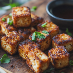 Air Fryer Crispy Tofu Bites