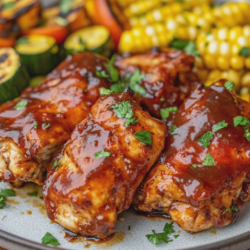 Air Fryer BBQ Chicken Easy Recipe