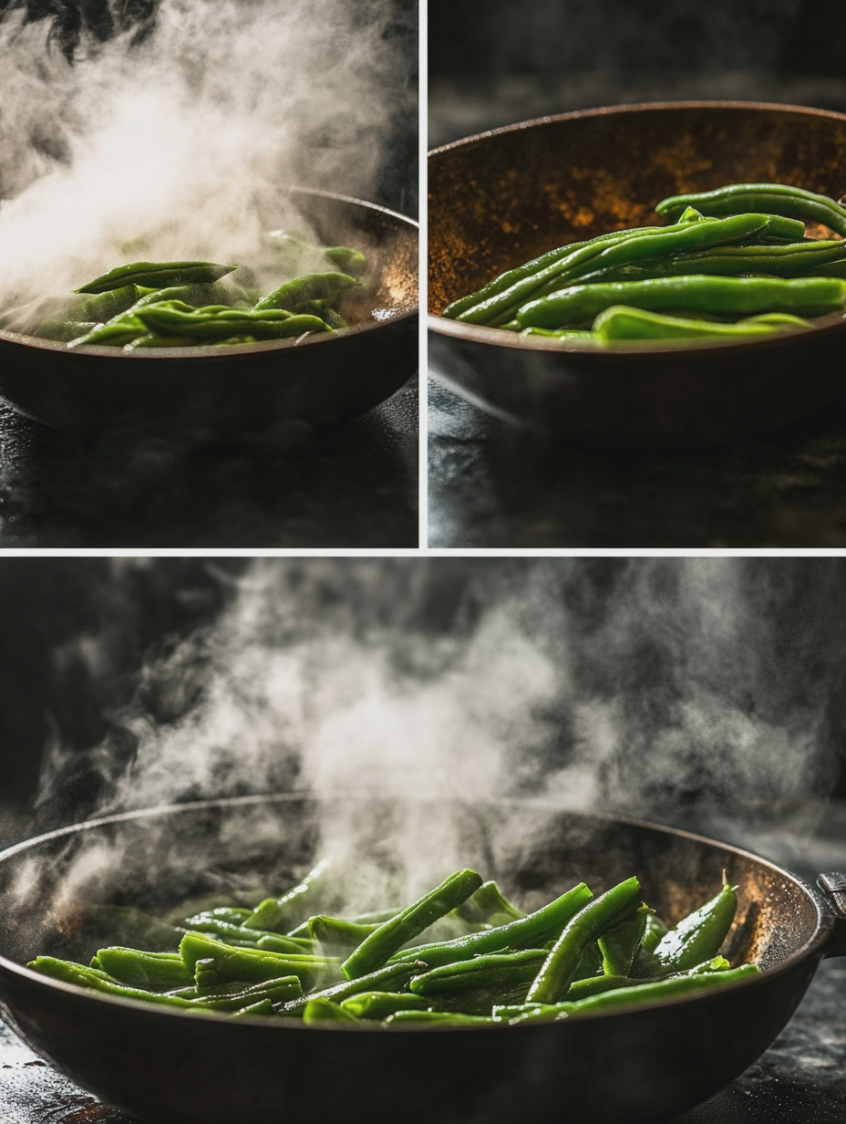 Steps for Air Fryer Green Beans Simple Recipe