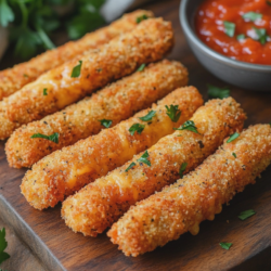 Air Fryer Cheese Sticks Quick Snack