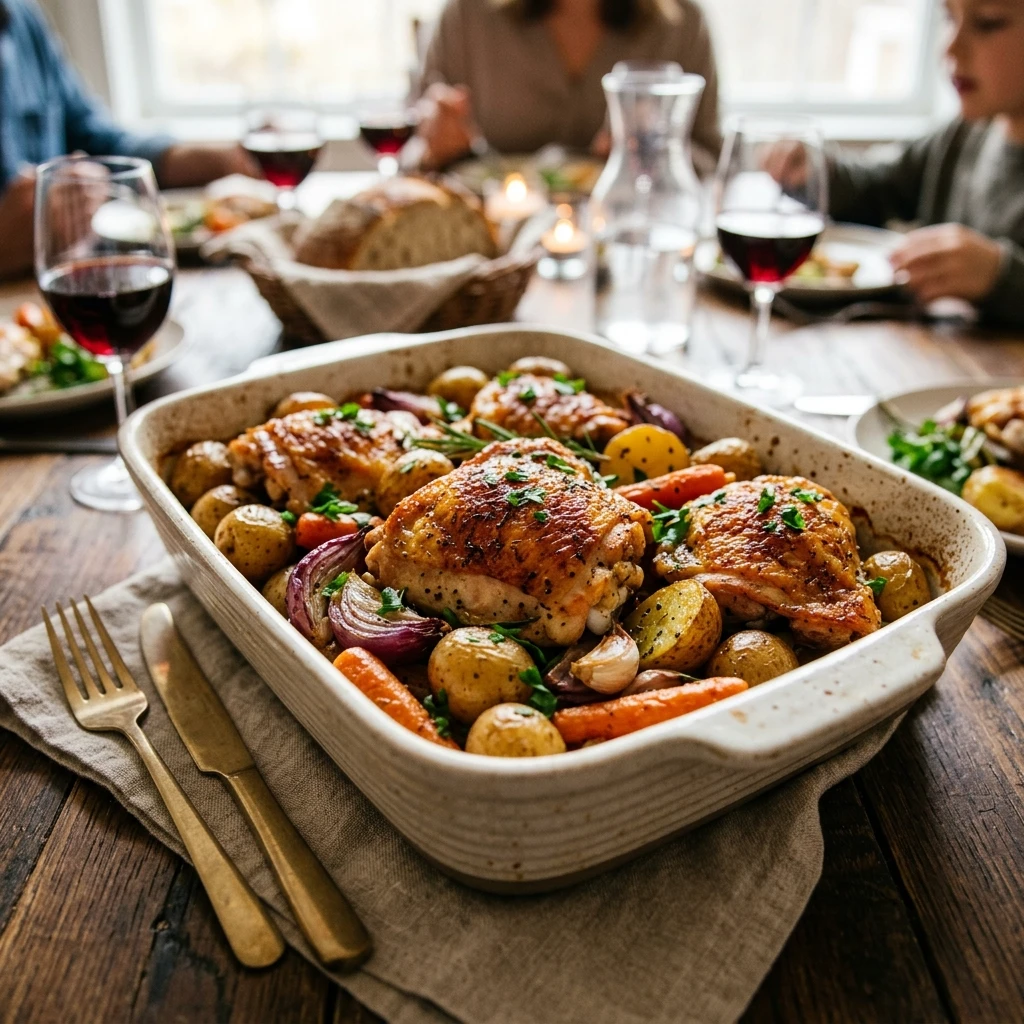 $10 Dinner Chicken and Potatoes Family