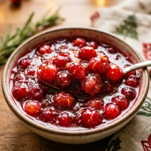 10 Min Christmas Cranberry Sauce Last Minute