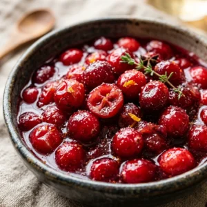 10-Min Cranberry Sauce No Boil Method