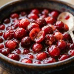 10-Min Cranberry Sauce With Honey