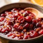 10-Min Cranberry Sauce With Orange Juice