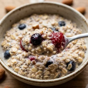 10-Min Overnight Oats Meal Prep