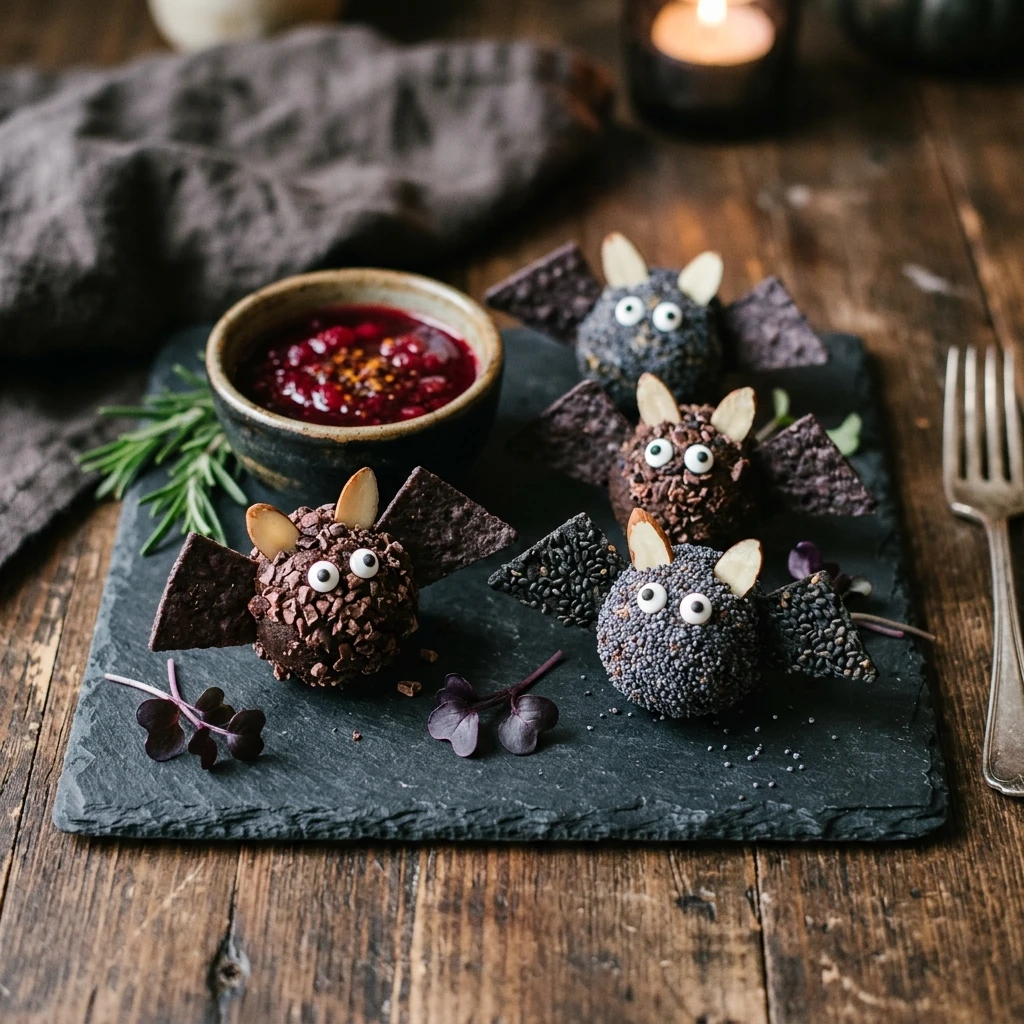 15 Minute Bat Appetizer Easy Spooky Dinner Halloween