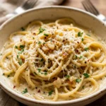 15 Minute Garlic Parmesan Pasta