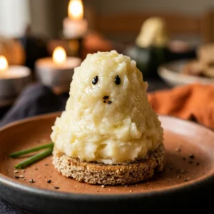 15 Minute Ghost Appetizer Easy Spooky Dinner Halloween